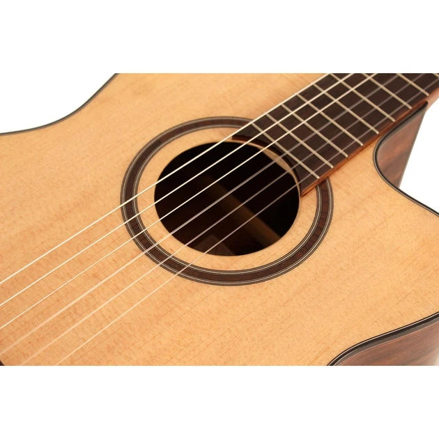 Классическая гитара со звукоснимателем Cort AC160 CF Natural (38902) - изображение 2