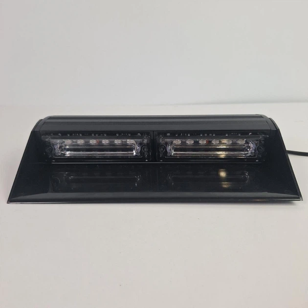 Стробоскоп мигалка под лобовое стекло 25 см 12 led синий красный - изображение 2
