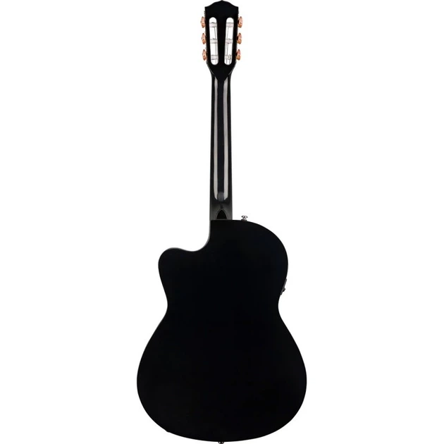 Классическая гитара со звукоснимателем Fender CN-140SCE WN Black (235857) - изображение 3