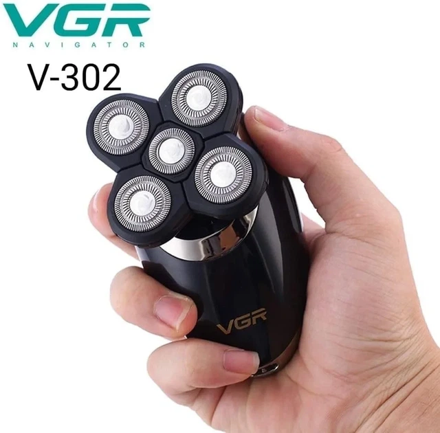 Электробритва VGR V-302 ∙ Водонепроницаемая, беспроводная, с насадками - Фото 1 Электробритва VGR V-302 ∙ Водонепроницаемая, беспроводная, с насадками - изображение 1