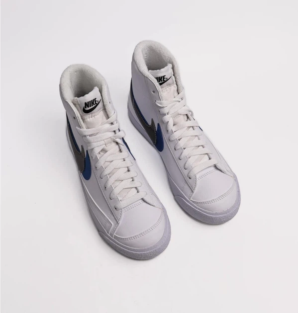 Детские кеды Nike Blazer Mid Next Nature (Gs) 38 Белые FD0690-100 - Фото 4 Детские кеды Nike Blazer Mid Next Nature (Gs) 38 Белые FD0690-100 - изображение 4