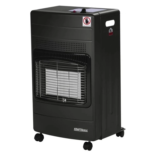 Газовый обогреватель Kraft&Dele KD6530 4,2 кВт, пропан-бутан, 3 уровня мощности с редуктором и шлангом. - изображение 2