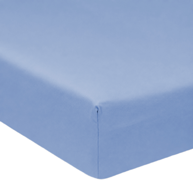 Простирадло на резинці MirSon односпальне 80x200+25 см 14-4121 Blanco Бязь Premium (2200001077553) - Фото 1 Простирадло на резинці MirSon односпальне 80x200+25 см 14-4121 Blanco Бязь Premium (2200001077553) - зображення 1