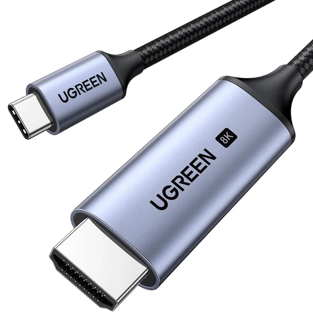 Кабель Ugreen USB Type-C - HDMI 4K 60 Гц 1 м - Фото 1 Кабель Ugreen USB Type-C - HDMI 4K 60 Гц 1 м - изображение 1