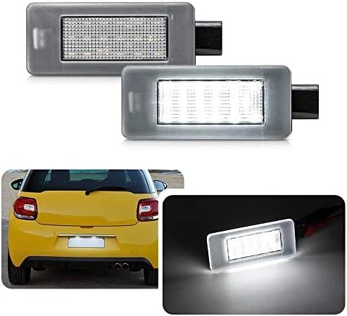 Підсвітка номерного знака LED для Peugeot 207/208/308/3008/508/5008 і Citroen C3/C4/C5 - зображення 2