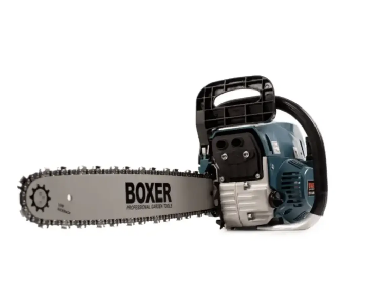 Бензопила BOXER BX-102 5,9 кВт 7,9 л.с. 52 см³ шина 45 см 2 шт. цепь 0,325" Антивибрационная система плавный запуск для дров лесозаготовки - изображение 6