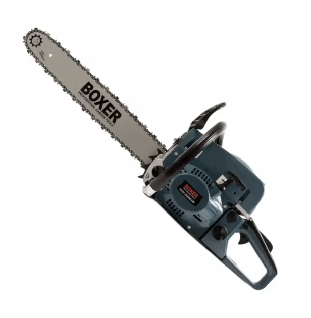 Бензопила BOXER BX-102 5,9 кВт 7,9 л.с. 52 см³ шина 45 см 2 шт. цепь 0,325" Антивибрационная система плавный запуск для дров лесозаготовки - изображение 7
