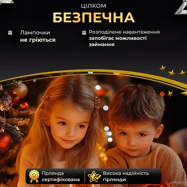 Гірлянда роса на пульті 100 метрів на 1000 led світлодіодів крапля на зеленому дроті біла 1000L100MGW - зображення 8