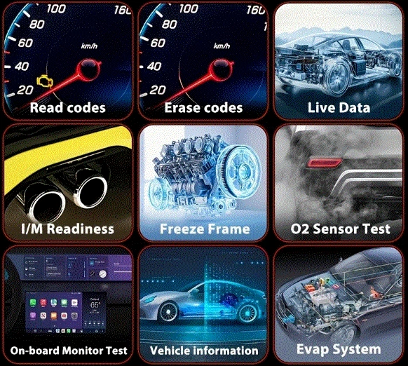 Автомобильный сканер OBD2 V539 Модель 2026 года - изображение 5