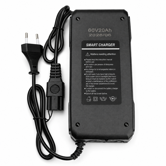 Зарядний пристрій для скутера AGM Premium 60V 20AH (74V) 5 батарей - зображення 3