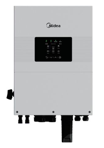 Гібридний інвертор Midea MEI2-HS6L 6KW/ 48V / WiFi - изображение 2