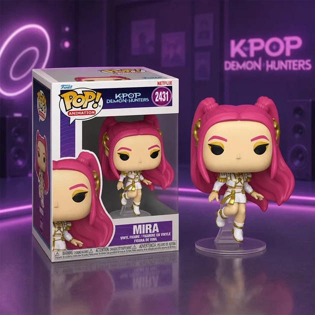 Фігурка Funko POP! Кейпоп-мисливиці на демонів Серія 2 Міра (95805) - Фото 3 Фігурка Funko POP! Кейпоп-мисливиці на демонів Серія 2 Міра (95805) - зображення 3