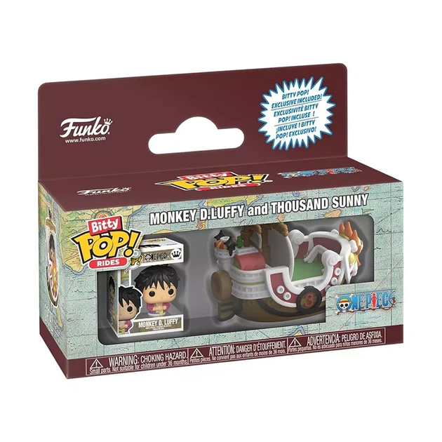 Набір фігурок Funko POP! Bitty One Piece Саузенд Санні та Луффі (92965) - Фото 1 Набір фігурок Funko POP! Bitty One Piece Саузенд Санні та Луффі (92965) - зображення 1