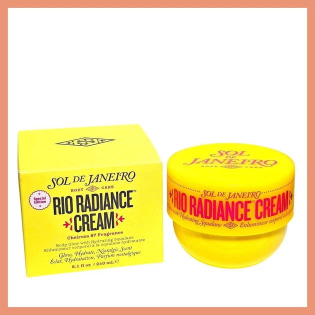 Крем для тіла — SOL DE JANEIRO Rio Radiance Cream — Зволожувальний крем для тіла з олією насіння моркви та скваланом 240 мл - изображение 2
