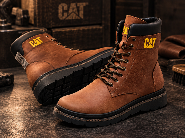 Черевики чоловічі зимові Caterpillar Casual brown marble 43 - Фото 5 Черевики чоловічі зимові Caterpillar Casual brown marble 43 - зображення 5