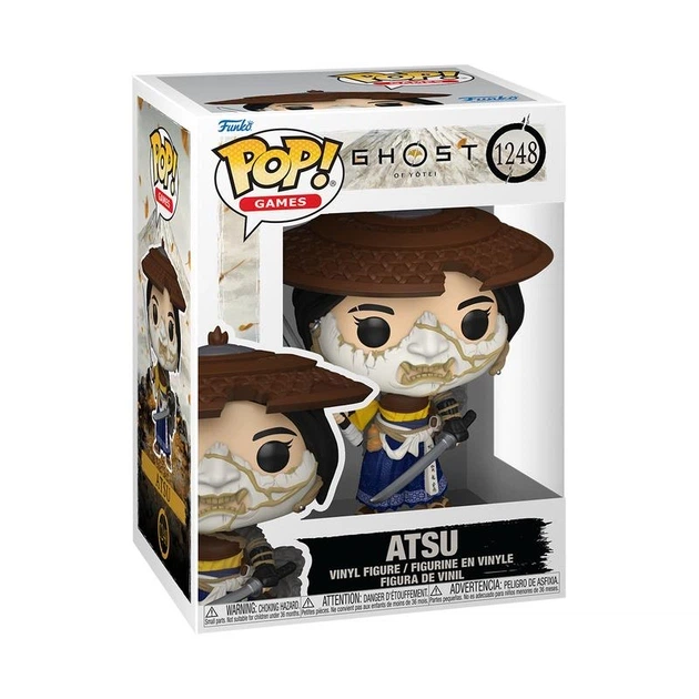 Коллекционная Фигурка Funko POP Ацу Гост Оф Йотей #1248 - Ghost of Yotei «Призрак Йотея» / Atsu - изображение 3