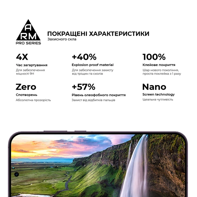 Защитное стекло на OPPO Reno16 F 5G с олеофобным покрытием, Pro, полное проклеивание, антистатичный и пылеотталкивающий слой, 9H, самоклеющееся, 2.5D, на весь экран, антистатический клей, ArmorStandart (ARM92213) - Фото 5 Защитное стекло на OPPO Reno16 F 5G с олеофобным покрытием, Pro, полное проклеивание, антистатичный и пылеотталкивающий слой, 9H, самоклеющееся, 2.5D, на весь экран, антистатический клей, ArmorStandart (ARM92213) - изображение 5