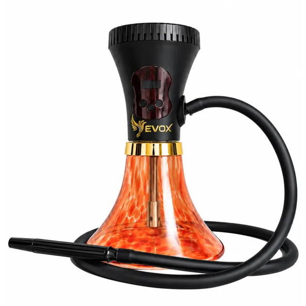 Електронний кальян Evox WELLBO Black c колбой Amber - изображение 4