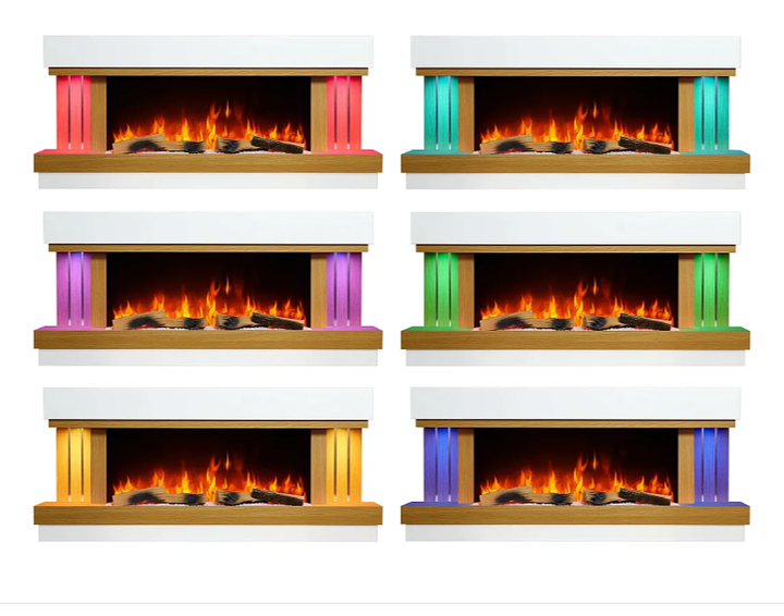 Електрокамін ArtiFlame Sogne AF52 — 3D-ефект полум’я, обігрів до 30 м², Wi-Fi - зображення 3