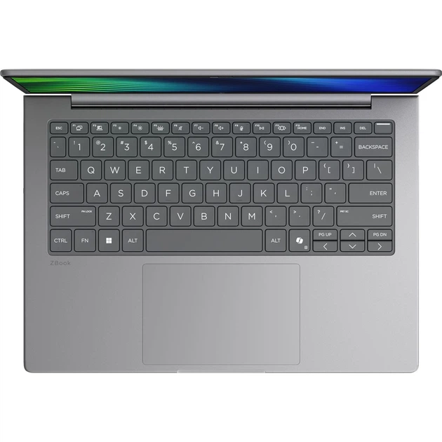 Ноутбук HP ZBook 8 G2i 14" WQXGA IPS Intel Core Ultra 7 64 ГБ професійний Сріблястий (DZ4F2ET) - зображення 5