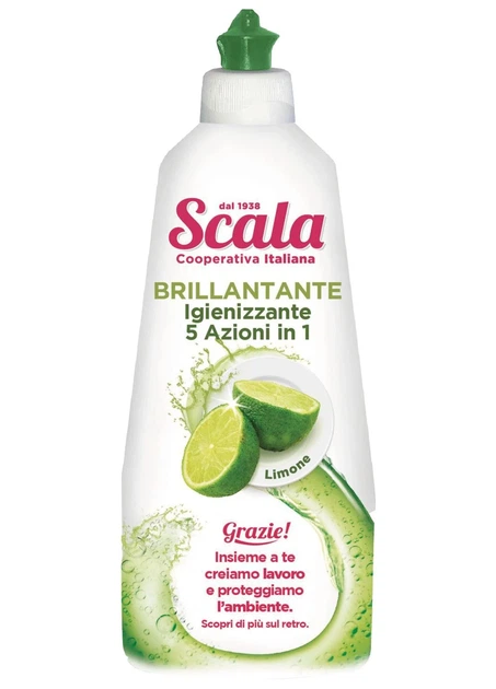 Ополіскувач для посудомийних машин Scala Brilliante 5in1 Limone 500 мл