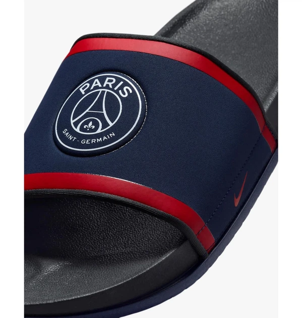 Тапочки мужские Nike Paris Saint-Germain X Offcourt 44 Синий FZ3190-400 - Фото 5 Тапочки мужские Nike Paris Saint-Germain X Offcourt 44 Синий FZ3190-400 - изображение 5