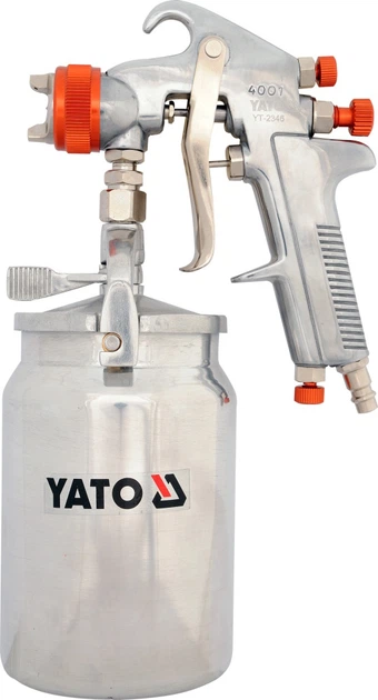 Фарборозпилювач YATO HVLP 1.8 мм (YT-2346) - Фото 1 Фарборозпилювач YATO HVLP 1.8 мм (YT-2346) - зображення 1