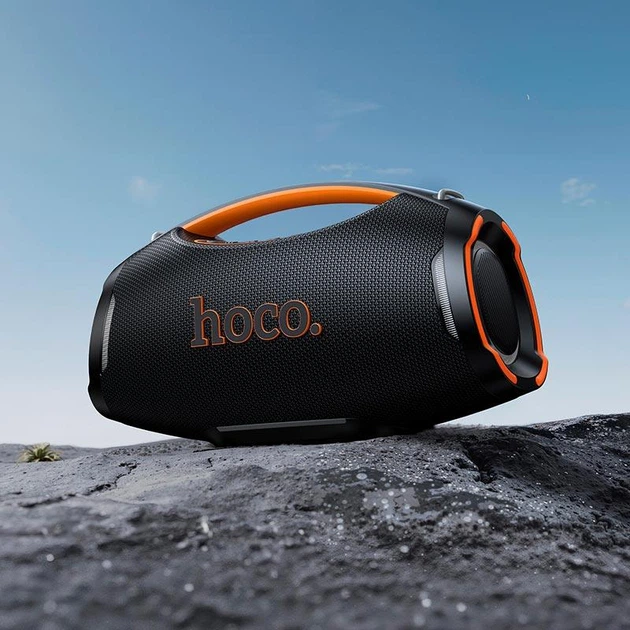 Портативная Беспроводная Bluetooth Колонка Акустика Hoco HT4 IPX4 |BT5.3, USB/TF/FM/UAX, TWS, 250W, 6h| - изображение 8