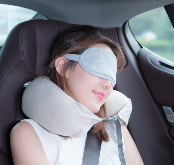 Маска для сну Xiaomi 8H Eye Mask grey - Фото 4 Маска для сну Xiaomi 8H Eye Mask grey - изображение 4