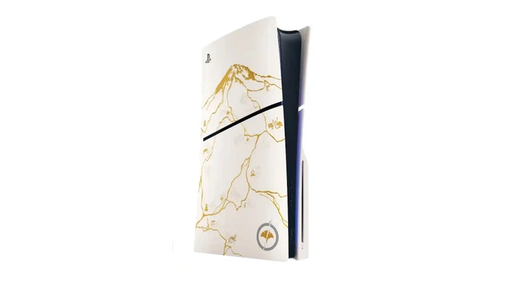 Консоль Sony PlayStation 5 Slim Blu-ray Ghost of Yotei Limited Edition 1TB White Без Геймпада Б/У - зображення 3