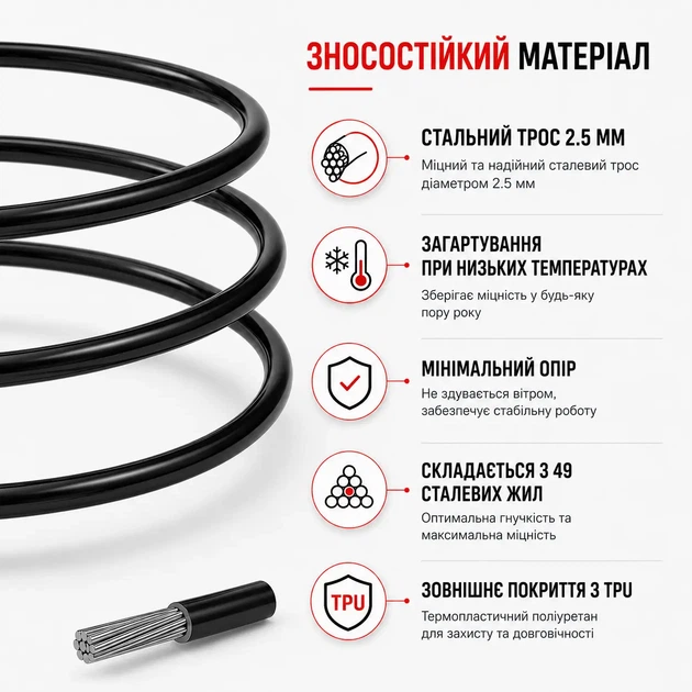 Скакалка MuvNext Ultra Speed Pro 360 с алюминиевыми ручками и стальным тросом - изображение 3