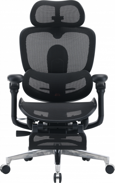 Крісло офісне Sihoo c500 v2 Black з підставкою для ніг - Фото 1 Крісло офісне Sihoo c500 v2 Black з підставкою для ніг - изображение 1