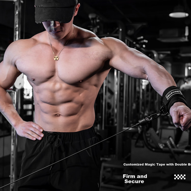 LARASTAR Gantry Frame Fitness: фиксаторы для лодыжек, канат для ягодичных мышц, вспомогательные эластичные ленты для тренировки мышц ног и отработки ударов ногой назад, комплект из двух штук, черный. - изображение 6