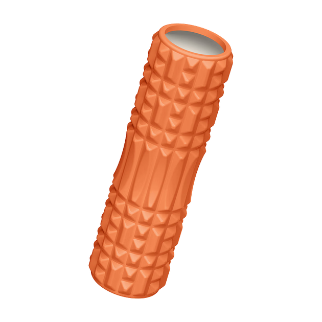 Массажный ролик Keep Foam Roller с шипами для расслабления мышц, массаж ног, палочка для йоги, 45 см, цвет Vitality Orange. - Фото 4 Массажный ролик Keep Foam Roller с шипами для расслабления мышц, массаж ног, палочка для йоги, 45 см, цвет Vitality Orange. - изображение 4