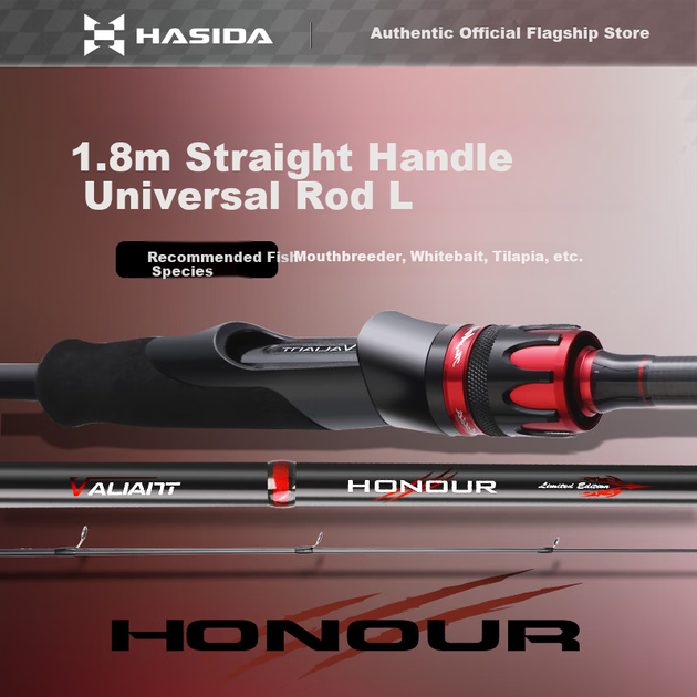 Спінінг Histar Rongguang 1.8 м L - Фото 7 Спінінг Histar Rongguang 1.8 м L - зображення 7