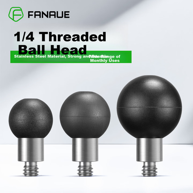 Держатель для телефона FANAUE для мотоцикла, удлинительная шаровая головка 1/4 25 мм 20 мм 17 мм, адаптер для спортивной камеры, основание B-1 - Фото 4 Держатель для телефона FANAUE для мотоцикла, удлинительная шаровая головка 1/4 25 мм 20 мм 17 мм, адаптер для спортивной камеры, основание B-1 - изображение 4