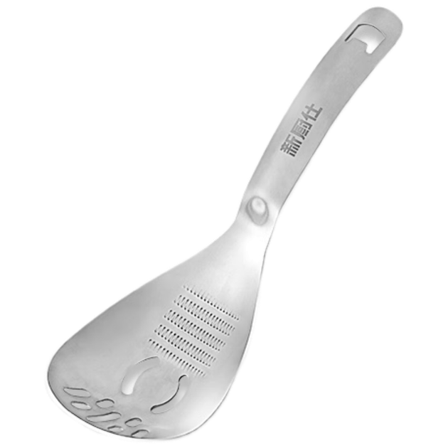 Многофункциональная ложка-толкатель для детского питания COOKSS, ложка для измельчения и процеживания из нержавеющей стали 304, толкушка для картофеля и инструмент для приготовления имбирной пасты. - Фото 4 Многофункциональная ложка-толкатель для детского питания COOKSS, ложка для измельчения и процеживания из нержавеющей стали 304, толкушка для картофеля и инструмент для приготовления имбирной пасты. - изображение 4