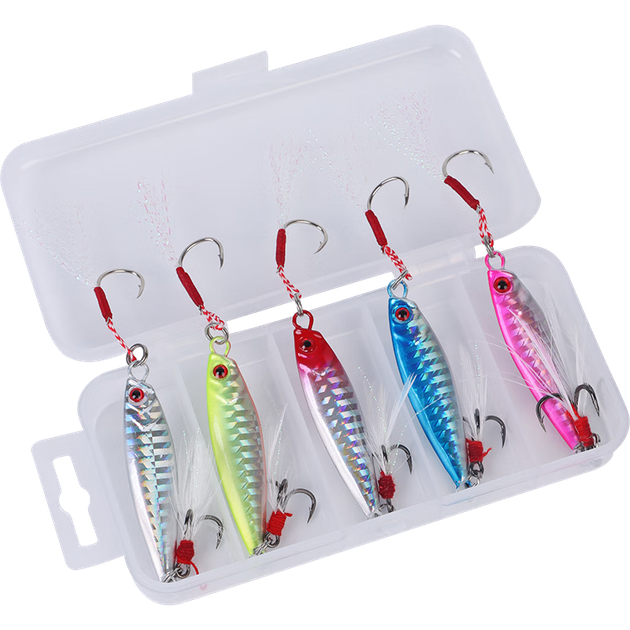 Искусственная приманка Xionghuo Lure, дальнего заброса, 20 г, с двойным крючком, маленькая металлическая пластина, реалистичная приманка, аксессуары для морской и пресноводной рыбалки. - изображение 4