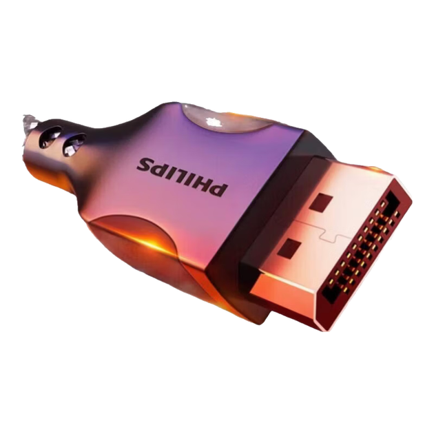 Кабель PHILIPS DP версии 1.4, 8K HD 4K 144 Гц, 2K 240/165 Гц DisplayPort для подключения видеокарты к монитору, совместимый с мониторами, длина кабеля 2 метра, DP1.2 - Фото 4 Кабель PHILIPS DP версии 1.4, 8K HD 4K 144 Гц, 2K 240/165 Гц DisplayPort для подключения видеокарты к монитору, совместимый с мониторами, длина кабеля 2 метра, DP1.2 - изображение 4