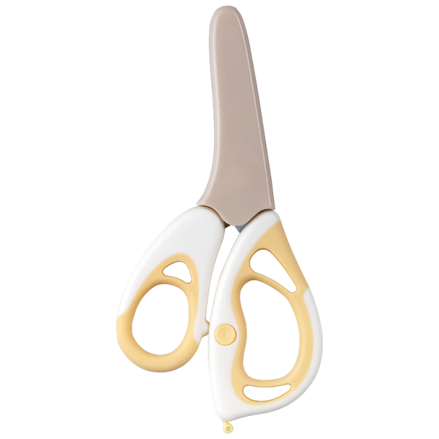 Ножницы для прикорма Supor из нержавеющей стали Cream Yellow (KGF01AP10) - изображение 4