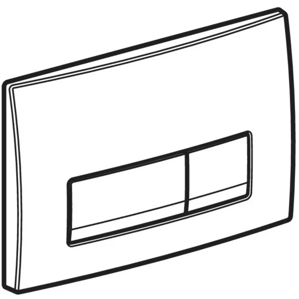 Przycisk spłukujący Geberit Delta 50 czarny matowy 115.119.14.1 Square (5384320000000) - Zdjęcie 2 Przycisk spłukujący Geberit Delta 50 czarny matowy 115.119.14.1 Square (5384320000000) - obraz 2