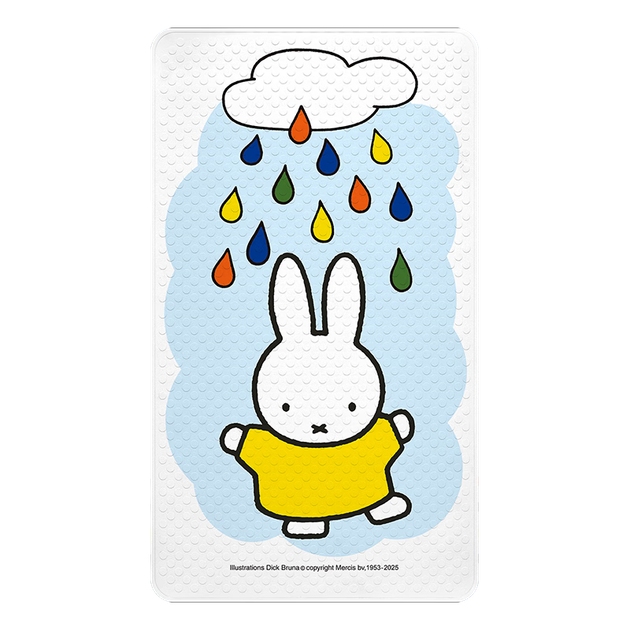 Нековзний килимок для ванної кімнати Dajiang Miffy з друком та кобрендом, дитячий килимок для душової кабіни, що запобігає падінню, 40x70 см - Фото 4 Нековзний килимок для ванної кімнати Dajiang Miffy з друком та кобрендом, дитячий килимок для душової кабіни, що запобігає падінню, 40x70 см - изображение 4