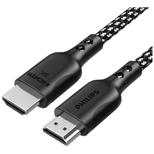 HDMI-кабель PHILIPS версии 2.1, 8K60Hz, подходит для ноутбуков, телеприставок, телевизоров, мониторов, проекторов, видеокабель, 1 метр, совместим с HDMI 2.0. - изображение 4