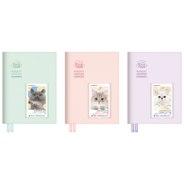 MASMARCU Morning Light Stationery All Cat A5 Softcover Hardcover Notebook Planner High-Quality Diary 96 Pages Purple QJ001677 Exam Essential - изображение 4