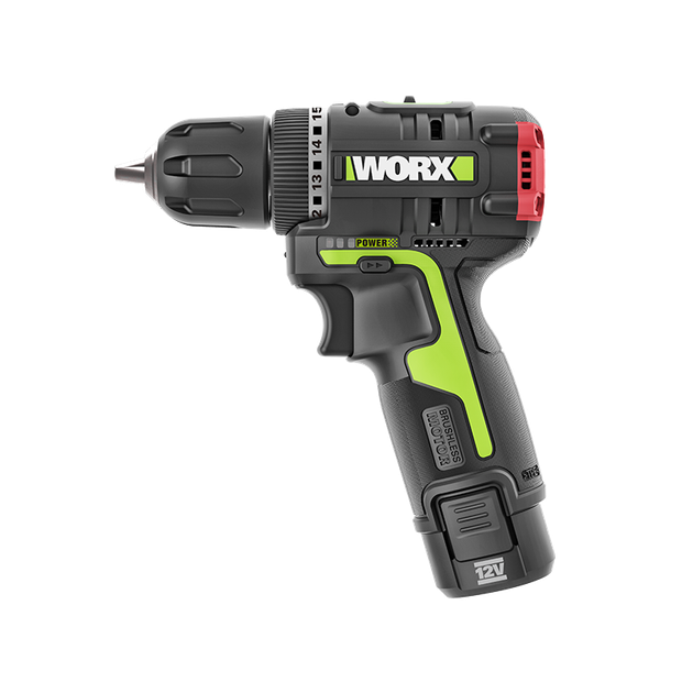 Электродрель WORX 12V 40N с бесщеточным двигателем WU130X.9 (без аккумулятора), литиевая аккумуляторная дрель-пистолет, перезаряжаемая дрель, электроинструмент - Фото 4 Электродрель WORX 12V 40N с бесщеточным двигателем WU130X.9 (без аккумулятора), литиевая аккумуляторная дрель-пистолет, перезаряжаемая дрель, электроинструмент - изображение 4