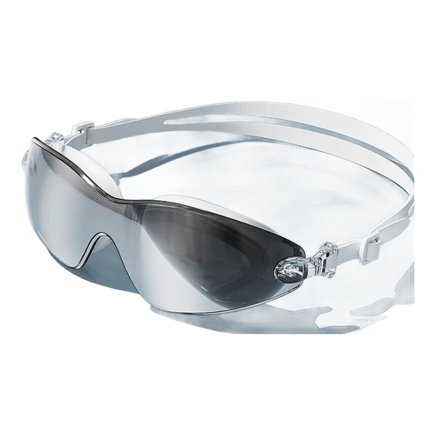 Очки для плавания зеркальные Anta Water Lens с диоптриями -4.00, белые - Фото 4 Очки для плавания зеркальные Anta Water Lens с диоптриями -4.00, белые - изображение 4