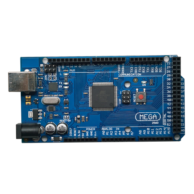Совместимая с Diushitou версия, плата разработки Arduino Mega 2560 Rev3, экспериментальная плата для разработки микроконтроллеров, обучающая плата начального уровня AVR, основная плата управления 2560 R3. - Фото 4 Совместимая с Diushitou версия, плата разработки Arduino Mega 2560 Rev3, экспериментальная плата для разработки микроконтроллеров, обучающая плата начального уровня AVR, основная плата управления 2560 R3. - изображение 4