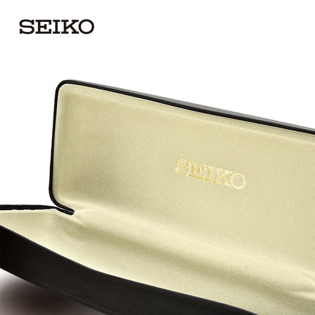 Футляр для окулярів SEIKO, портативний, стійкий до пошкоджень, оригінальна коробка для зберігання *1 (футляр + серветка для чищення) - зображення 6