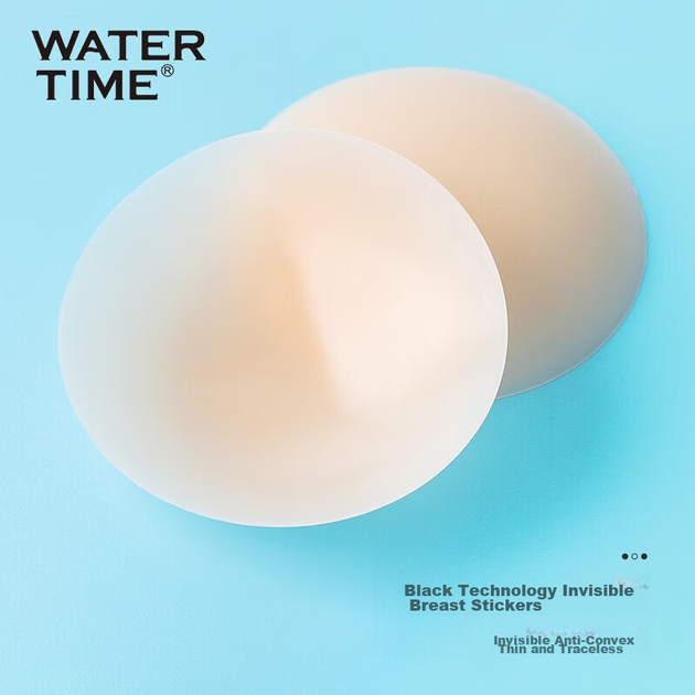 WATERTIME / Shuichuan, Женский бюстгальтер пуш-ап с клейкой основой, силиконовые невидимые нескользящие накладки на соски для купальника, легкие накладки на соски для бикини. - Фото 4 WATERTIME / Shuichuan, Женский бюстгальтер пуш-ап с клейкой основой, силиконовые невидимые нескользящие накладки на соски для купальника, легкие накладки на соски для бикини. - изображение 4