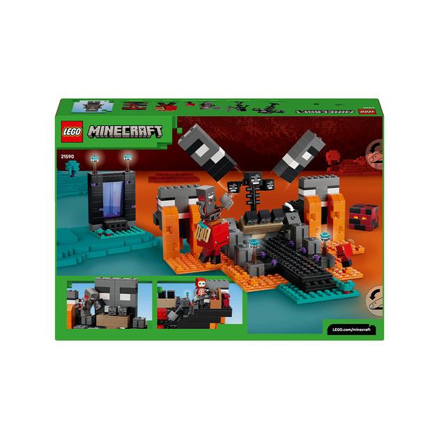 Конструктор LEGO Minecraft Битва за Візер 494 деталі (21590) - зображення 2